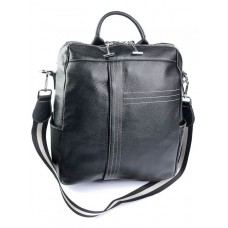 Кожаный рюкзак женский Parse №NO-T632 Черный