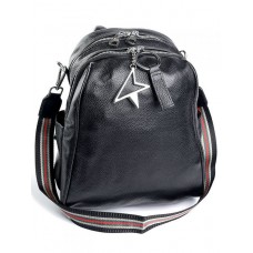 Мягкий женский кожаный рюкзак S1826 Black