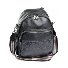 Женский кожаный рюкзак SL-181 Black