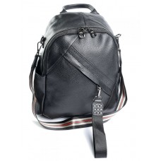Женский кожаный рюкзак SL-186 Black