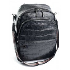 Женский кожаный рюкзак SL-8812 Black