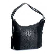 Замшевая сумка женская Parse СВ-1860 Black