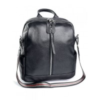 Кожаный мягкий женский рюкзак M-bag XG-1803-5 Black