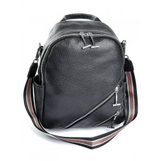 Рюкзак кожаный женский Parse XG-717 Black