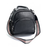 Рюкзачок кожаный женский M-bag XG-8002 Black