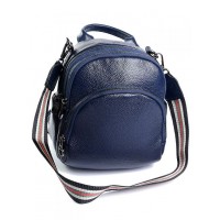 Рюкзак небольшой женский кожаный M-bag XG-8002 Blue