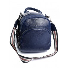 Рюкзак небольшой женский кожаный M-bag XG-8002 Blue