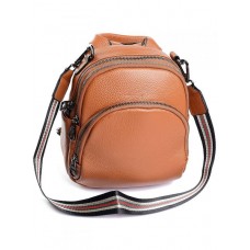 Небольшой рюкзак из натуральной кожи M-bag XG-8002 Brown