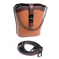Женская сумочка-клатч натуральная кожа M-bag XG-8819 Brown