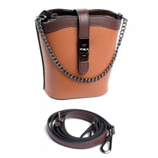 Женская сумочка-клатч натуральная кожа XG-8819 Brown
