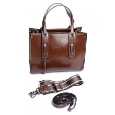 Кожаная сумка женская M-bag XG-8868 Coffee