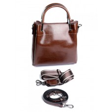 Кожаная сумочка женская небольшая M-bag XG-8869 Coffee