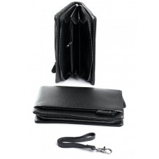 Кожаный кошелек №A178B-9906A Black