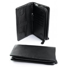 Кожаный кошелек №A178B-9921A Black