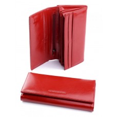 Женский кожаный кошелек №A184-9812-1 Красный
