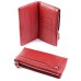Кожаный кошелек женский №A187-9941-1 Красный