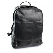 Рюкзак натуральная кожа BagMan 11688 Black