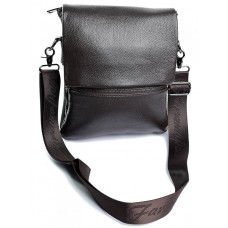 Мужская сумка планшет кожаная BagMan 2056 Coffee