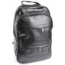 Кожаный рюкзак №333 черный