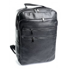 Рюкзак кожаный BagMan 518b Black