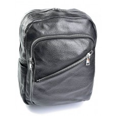 Рюкзак кожаный №68003 черный