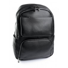 Рюкзак из кожи BagMan 8883 Black