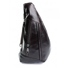 Мужская кожаная сумка-кобура №LY-710 коричневый