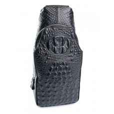 Мужская сумка через плечо кожаная BagMan №SL-5009 Черный
