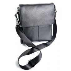 Мужская сумка кожаная BagMan №SL-8871 Black