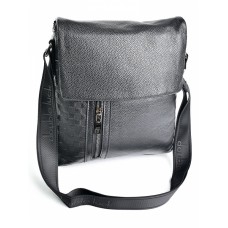 Кожаная мужская сумка W-0122 Black