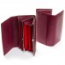 Кожаный кошелек женский Dr. Bond №W1-V-2 purple-red
