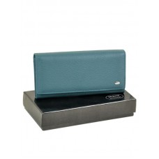 Кожаный женский кошелек Dr. Bond №W1-V light-blue