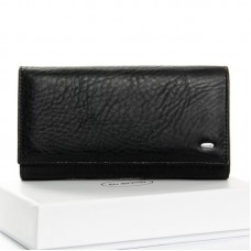 Кожаный женский кошелек Dr. Bond №W46 black