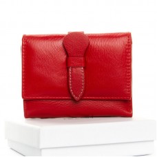 Кожаный кошелек женский Dr. Bond №WS-21 red