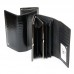 Кожаный женский кошелек ST №W1-V black