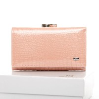 Женский кожаный кошелек ST №WS-10 pink