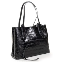 Женская сумка из кожи Alex Rai 16-3204 black