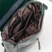 Рюкзак женский кожа Alex Rai №3206 Зелёный