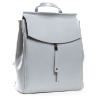 Женский рюкзак кожаный Alex Rai 3206 light-grey