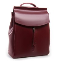 Женский кожаный рюкзак ALEX RAI 3206 wine-red