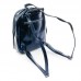 Рюкзак кожаный женский Alex Rai №337 blue
