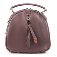 Кожаный женский рюкзак Alex Rai №339 purple