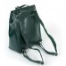 Кожаный рюкзак на клапане женский Alex Rai 360 green