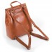 Женский рюкзак кожаный на клапане Alex Rai 360 khaki