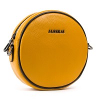 Женский кожаный клатч ALEX RAI 39032-9 yellow