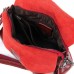 Женская кожаная сумка Alex Rai №8605 wine-red