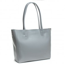 Кожаная женская сумка Alex Rai 8630 l-grey