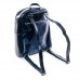 Рюкзак кожаный Alex Rai №8694-2 blue