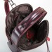 Женский кожаный рюкзак на молнии Alex Rai 8694-3 wine-red