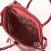 Большая кожаная женская сумка  Alex Rai 8713-12 wine-red